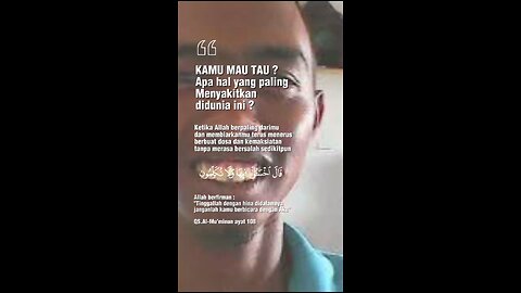 Al mukminun ayat 108