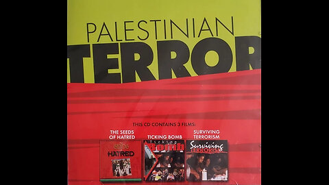 PALESTINIAN TERROR: "Seeds of Hatred", "Unholy Asylum", "Ticking Bomb", "Amir Zohar"