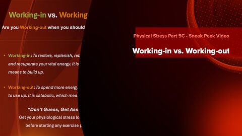 An Integrated & Holistic Approach to Relieving Lower Back Pain: Part 5C
