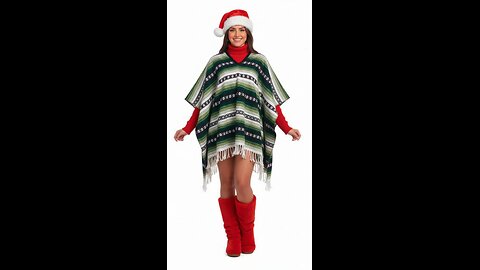 🦃🕎☃️🏈🎄🛷🎁🎆🎇🍾🥂🏈⛄🦆🎩 💚GREEN💚Sharpshooter Clint Eastwood Style Western Party Poncho💚