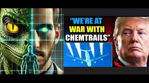 DID TRUMP JUST SPILL THE BEANS ON HUMANS NOT RUNNING THIS SHOW