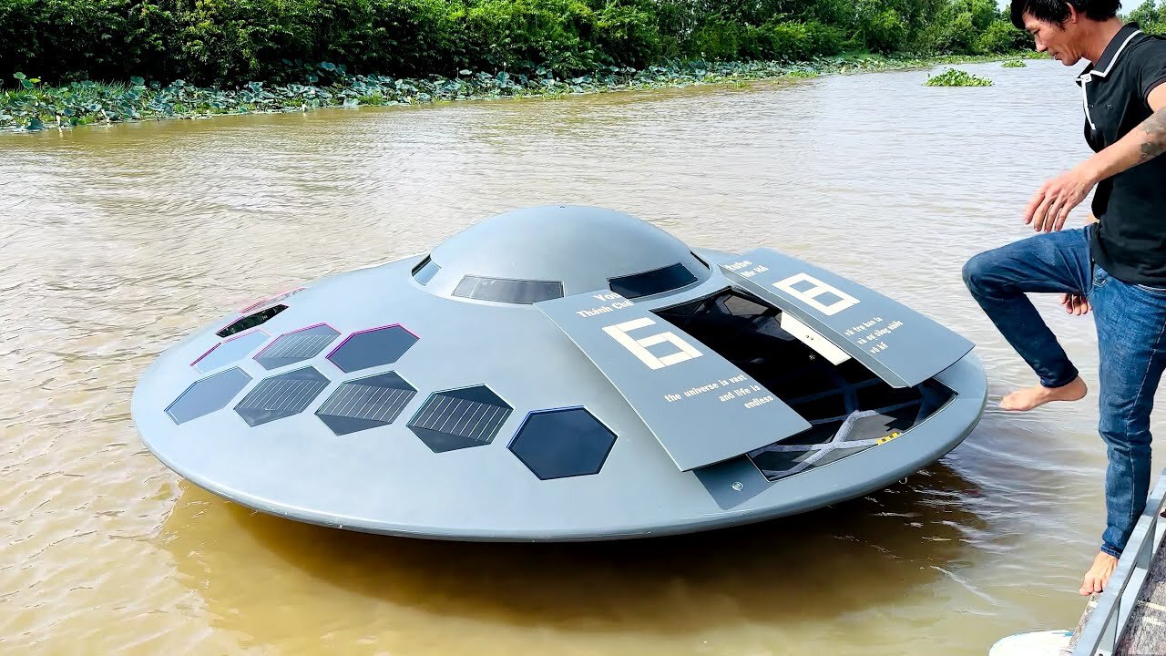 Built a UFO in Real Life from My Dream – You Won’t Believe the Result!
