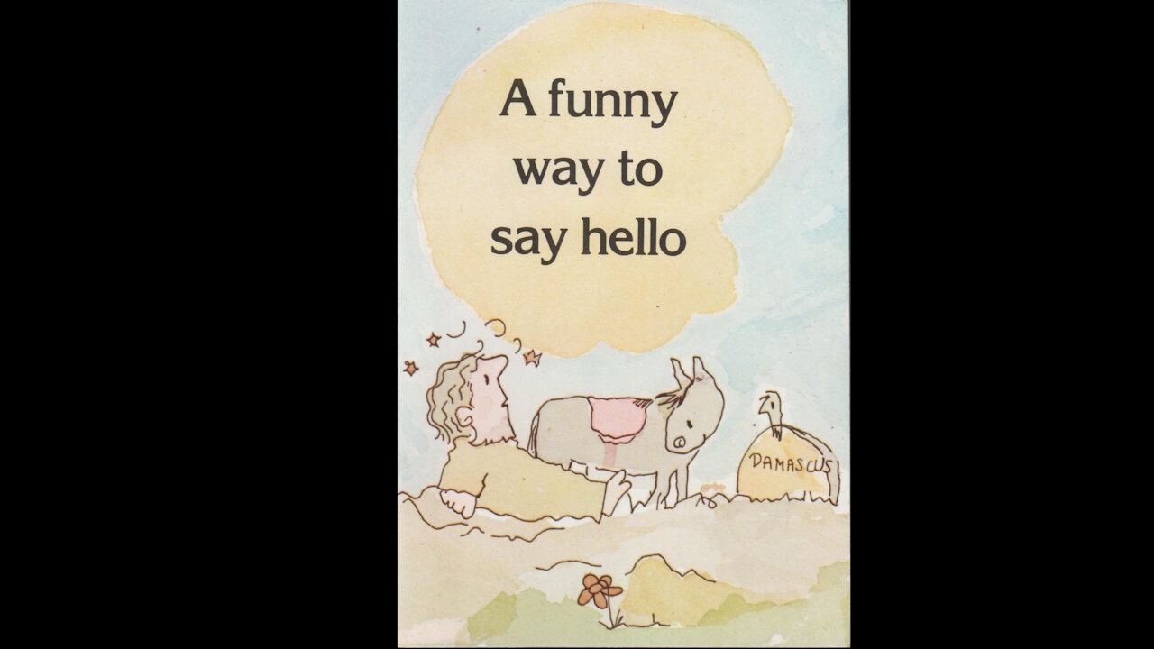 Christian Comic Preview - A funny way to say hello