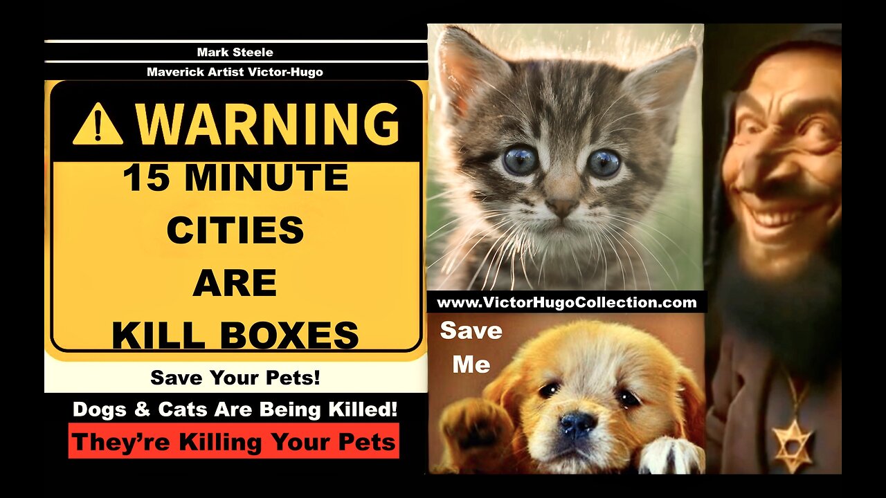 WARNING They Are Killing Your Cats And Dogs Pets Are Being Killed Mark Steele VictorHugo Bladerunner