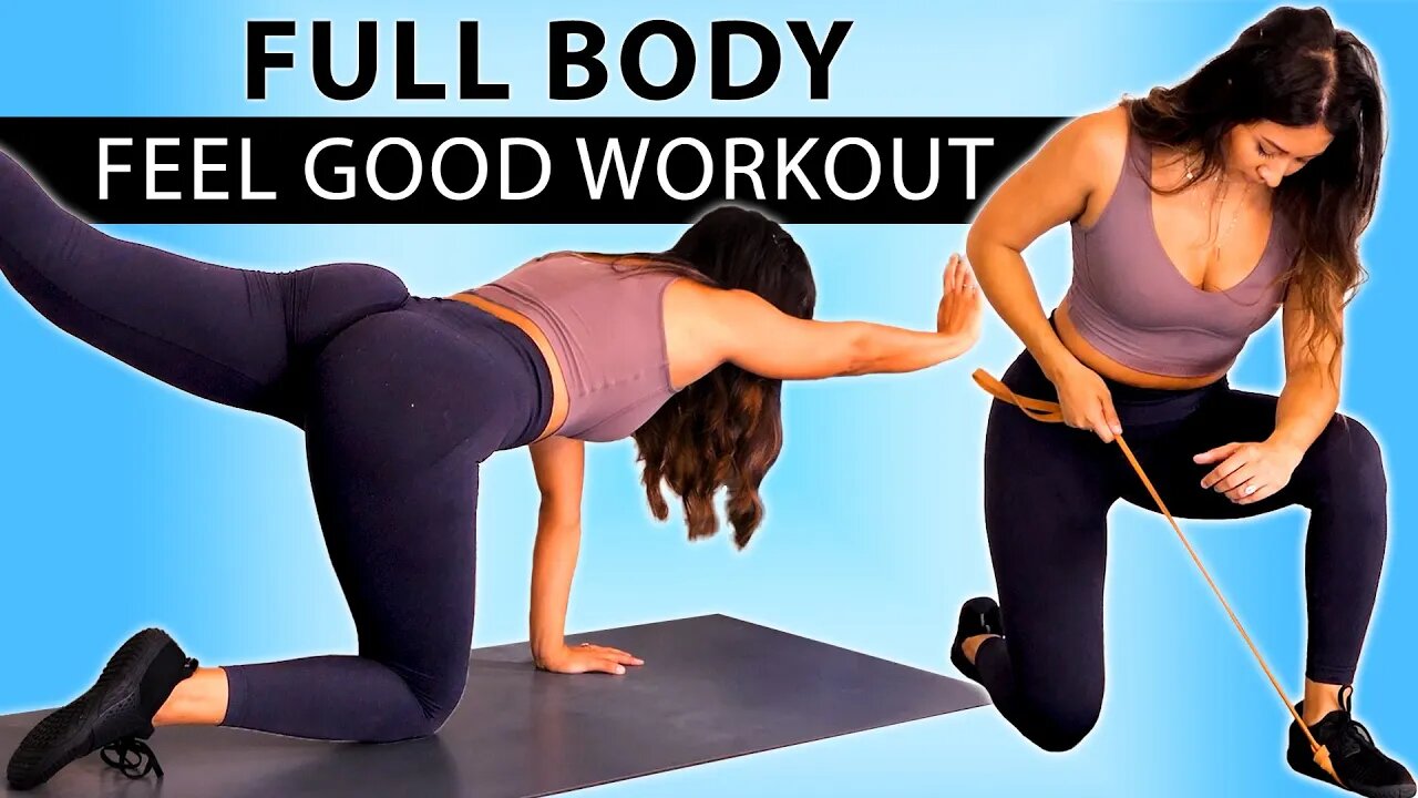 Feel Good Full Body Resistance Band Workout for Beginners | Low Impact, Big Results!