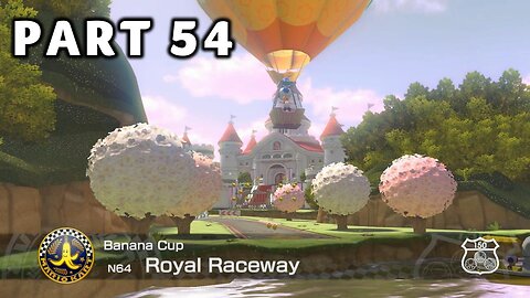 Mario Kart 8 Deluxe Grand Prix Mode - Part 54 - Banana Cup 150cc | Switch | No Commentary