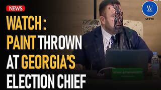 Chaos in Georgia: Opposition Official Throws Ink at Election Chief During Heated Moment