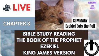 Join Us! Ezekiel Chapter 3 KJV Bible Study #livestreaming #online #biblestudy