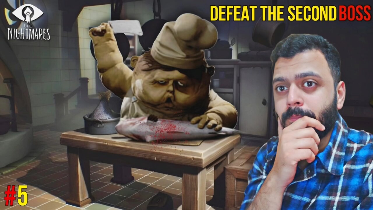 Defeating The Second Twin Chefs Boss | Little Nightmares PART 5