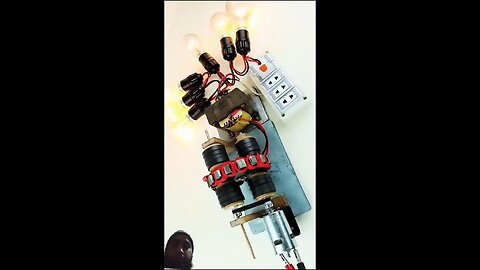 DIY Free Energy Generator Using Fan Blades ⚡