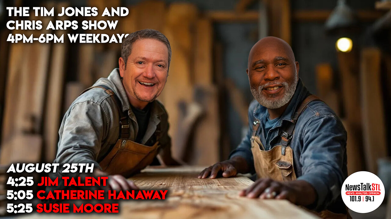 The Tim Jones and Chris Arps Show 08.25.2025 Talent | Hanaway | Susie