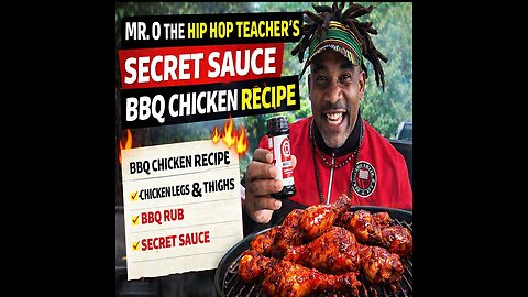 Funny Teacher Makes the BEST BBQ Chicken 🍗🔥 | Mr. O Cooks