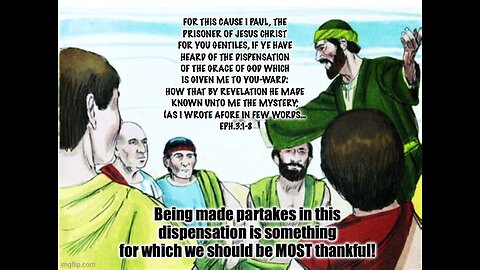 WHAT TO BE THANKFUL FOR? FOR THE BELIEVER THE LIST COULD BE ENDLESS- Eph.3:1-8