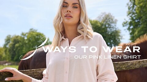 3 Ways to Style a Pink Linen Shirt | Yours Clothing