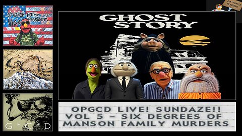 OpGCD Live! Sundaze!! - Vol 5 - 6 Degrees of Manson Murders - FREE PATREON PREVIEW
