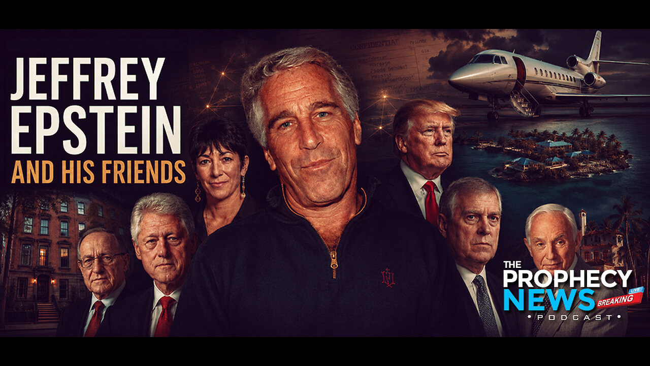 THE PROPHECY NEWS PODCAST: Jeffrey Epstein And The Vast Global Criminal Network Cabal Conspiracy