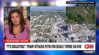'It's disgusting': Trump attacks Putin for deadly strike on Kyiv