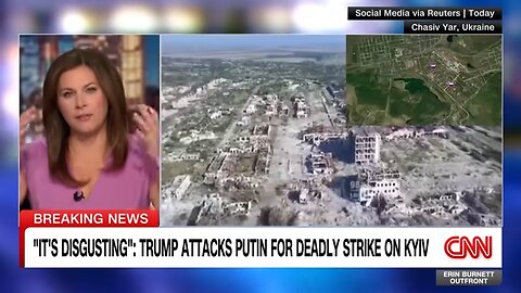 'It's disgusting': Trump attacks Putin for deadly strike on Kyiv