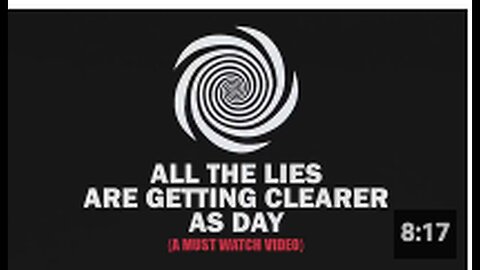 "Lies Becoming More Apparent with Each Passing Day"