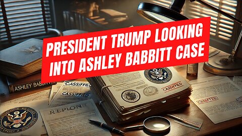 President Trump Says he'll look into cop who murdered Ashli Babbitt