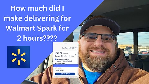 Ride along to see how much I made delivering Walmart Spark. Was it worth it?