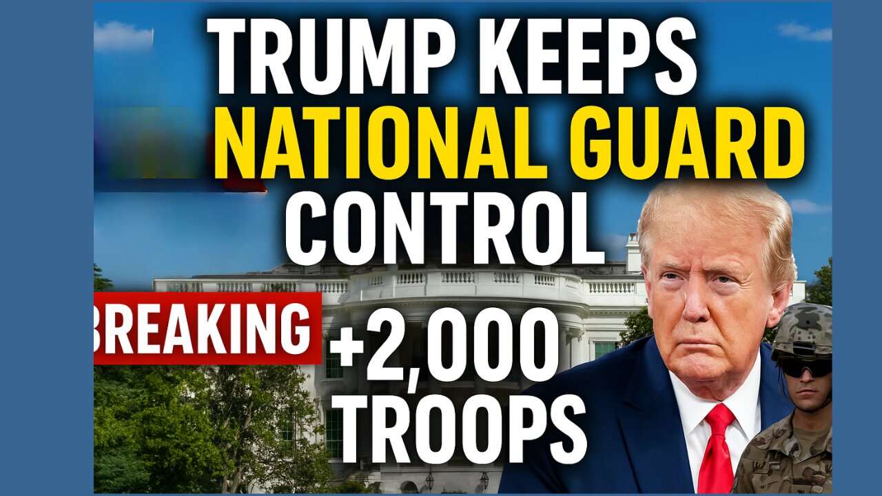 Trump-Iran Meeting Rumors, New Flags at WHITE HOUSE, National Guard Appeal won by Trump(AGAIN!!)