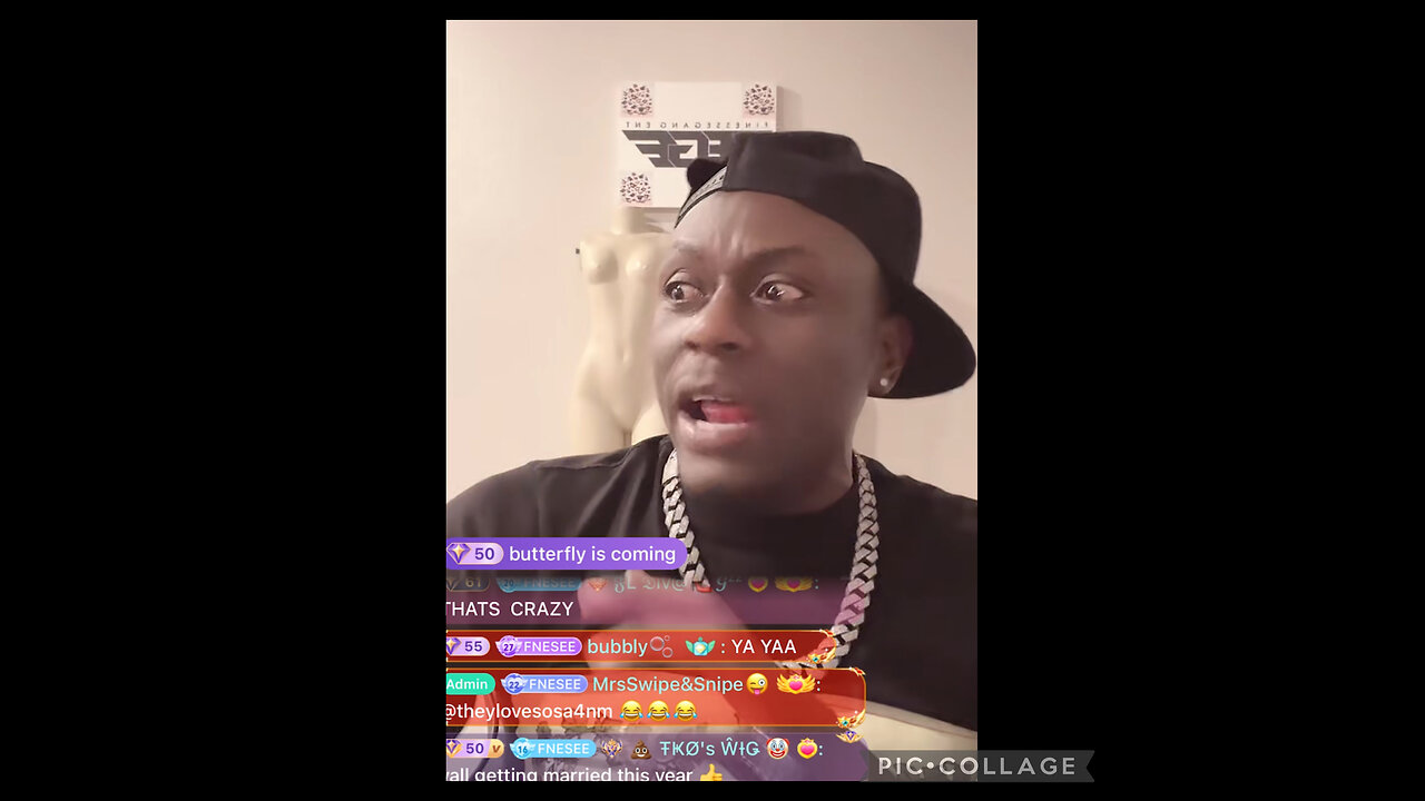 DIAMOND VS FINNESE! BIGO LIVE