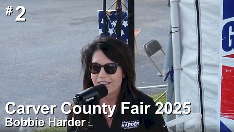 Carver County Fair 2025 - Bobbie Harder