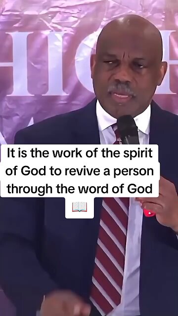 Revival is through the holy spirit!