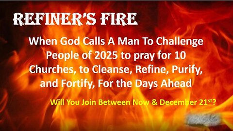 Refiner's Fire