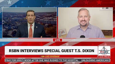 WATCH: RSBN Interviews T.S. Dixon Author of "The Woke Mind Virus" - 6/19/25