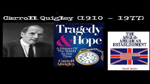"Exclusive 1970 Interview with Historian Carroll Quigley: Unveiling Key Insights"