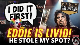 EDDIE TRUNK MELTDOWN: “Just Saying” Alice Cooper Stole My Spot! 😭📻