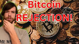 Bitcoin REJECTION! #crypto #grt #xrp #algo #ankr #btc