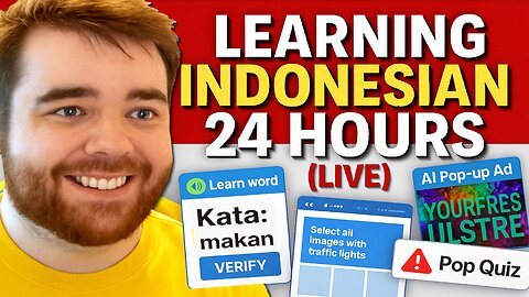 24 HOURS LEARNING INDONESIAN