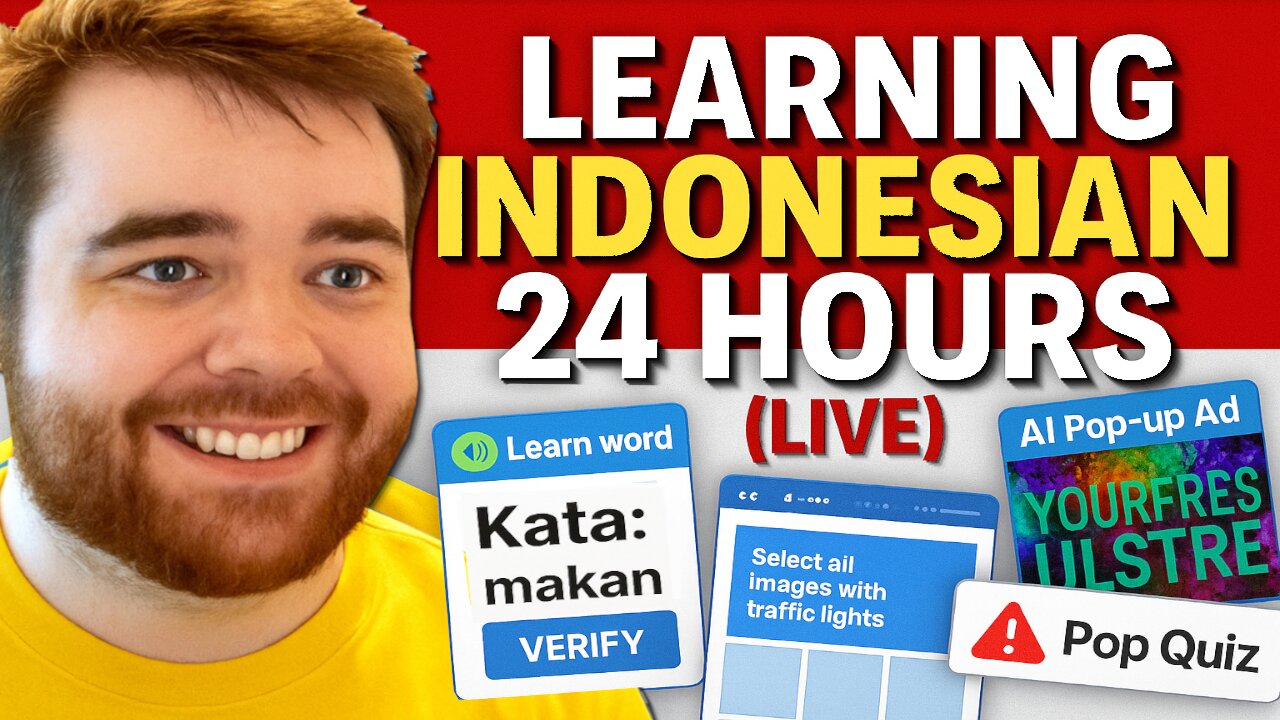 24 HOURS LEARNING INDONESIAN
