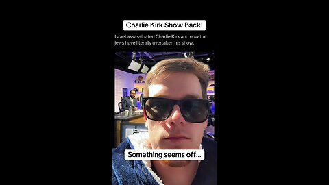 🇮🇱ISRAELI JEWS TAKE OVER CHARLIE KIRK SHOW🇮🇱