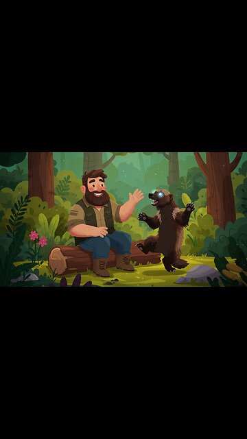 The Unbelievable Story of a Man and His Pet Wolverine! 🐾