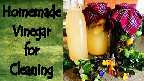 Homemade Vinegar for Cleaning