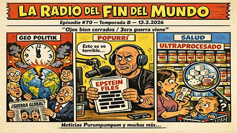 13.2.2026-Ojos bien cerrados / 3era guerra viene