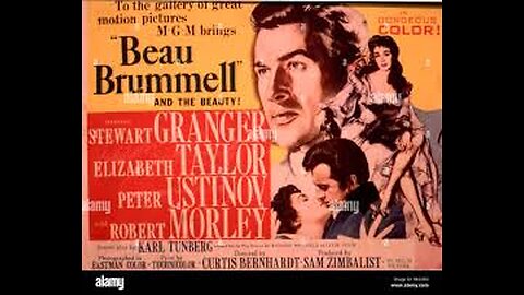 Beau Brummell 1954 Stewart Granger, Elizabeth Taylor, Peter Ustinov