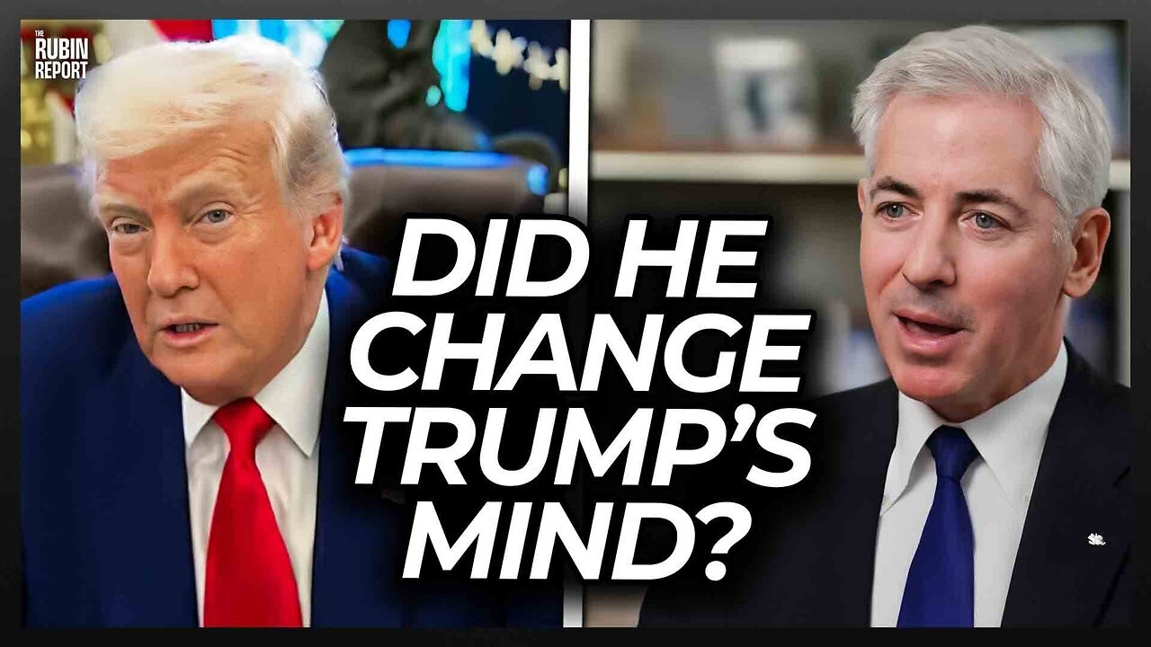 Did Wall St. Legend Convince Trump to Back Off Tariff Plan? | Rubin Report