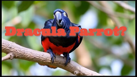 Vulturine Parrot: The Rare Bird with a Vulture-Like Face! 🦜🦅