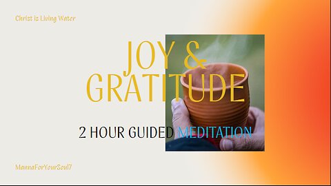 Looped Joyful Meditation | 2 Hours of Gratitude, Happiness, and Inner Peace