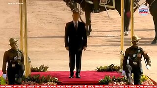 PUTIN IN INDIA: FULL Grand Reception For Putin In Delhi — Guard Of Honour & Red Carpet Uncut