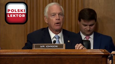 Sen. Ron Johnson zrzucił BOMBĘ PRAWDY o szczypawkach w Senacie USA