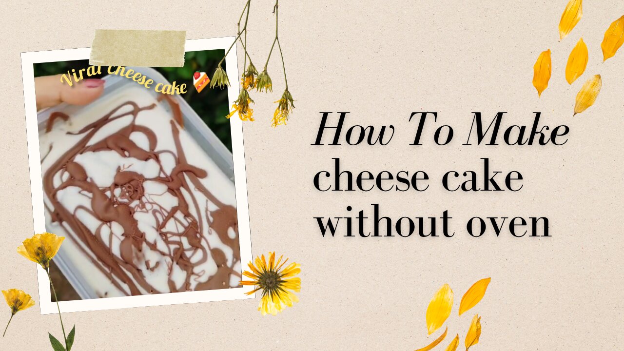 No-Bake Cheesecake Recipe in 5 Minutes! 🍰 So Creamy, So Easy!