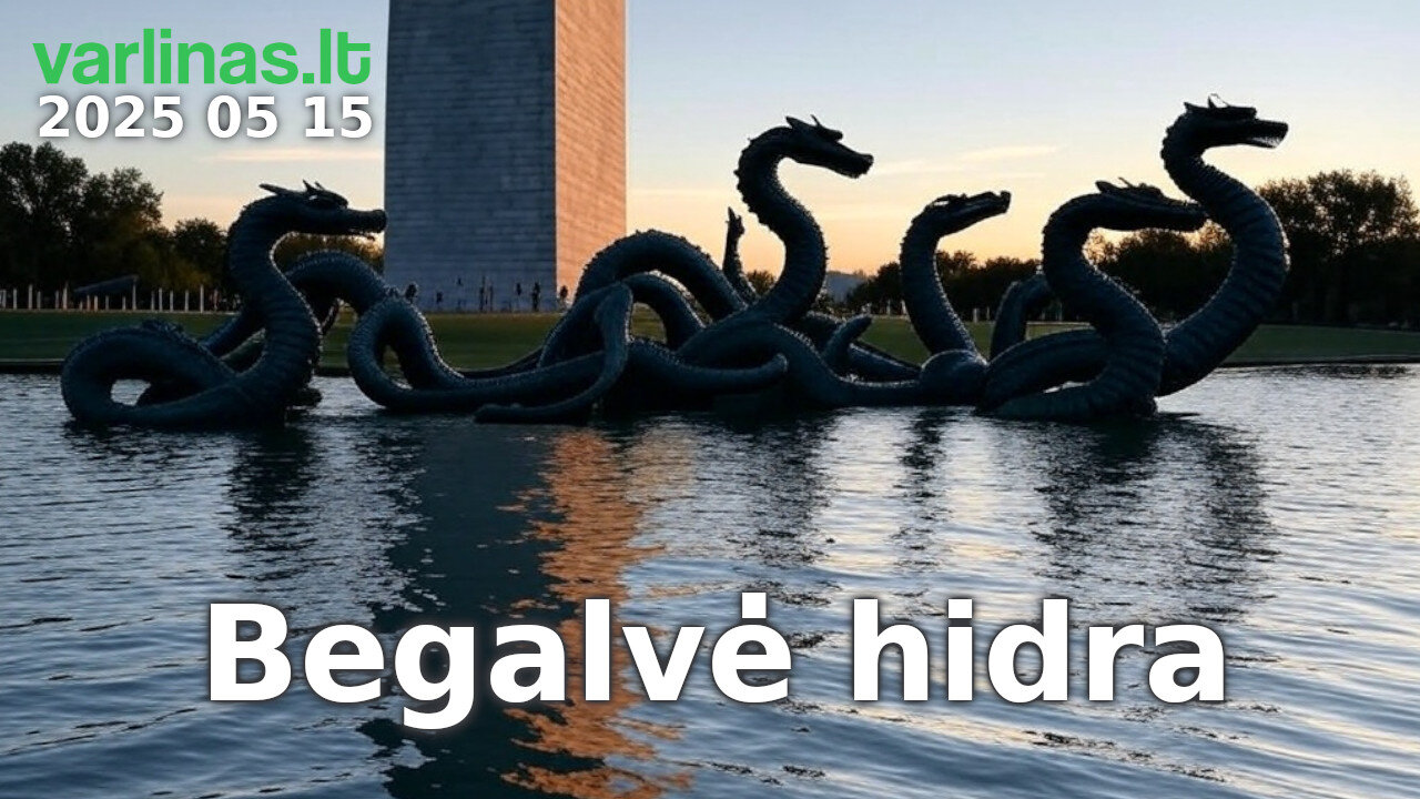 Varlinas tiesiogiai - 2025 05 15 - Begalvė hidra