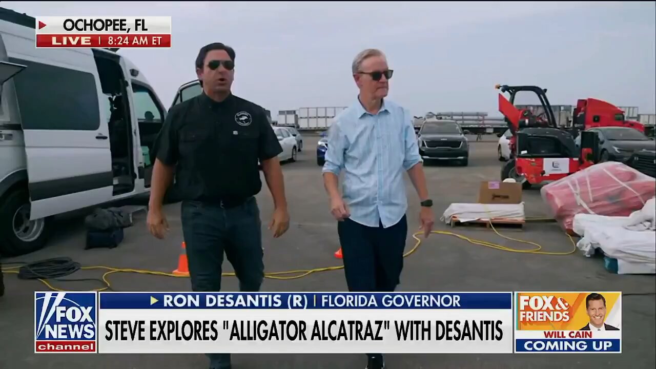 DeSantis Alligator Alcatraz Update