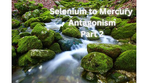 Selenium to Mercury Antagonism, Pt 2